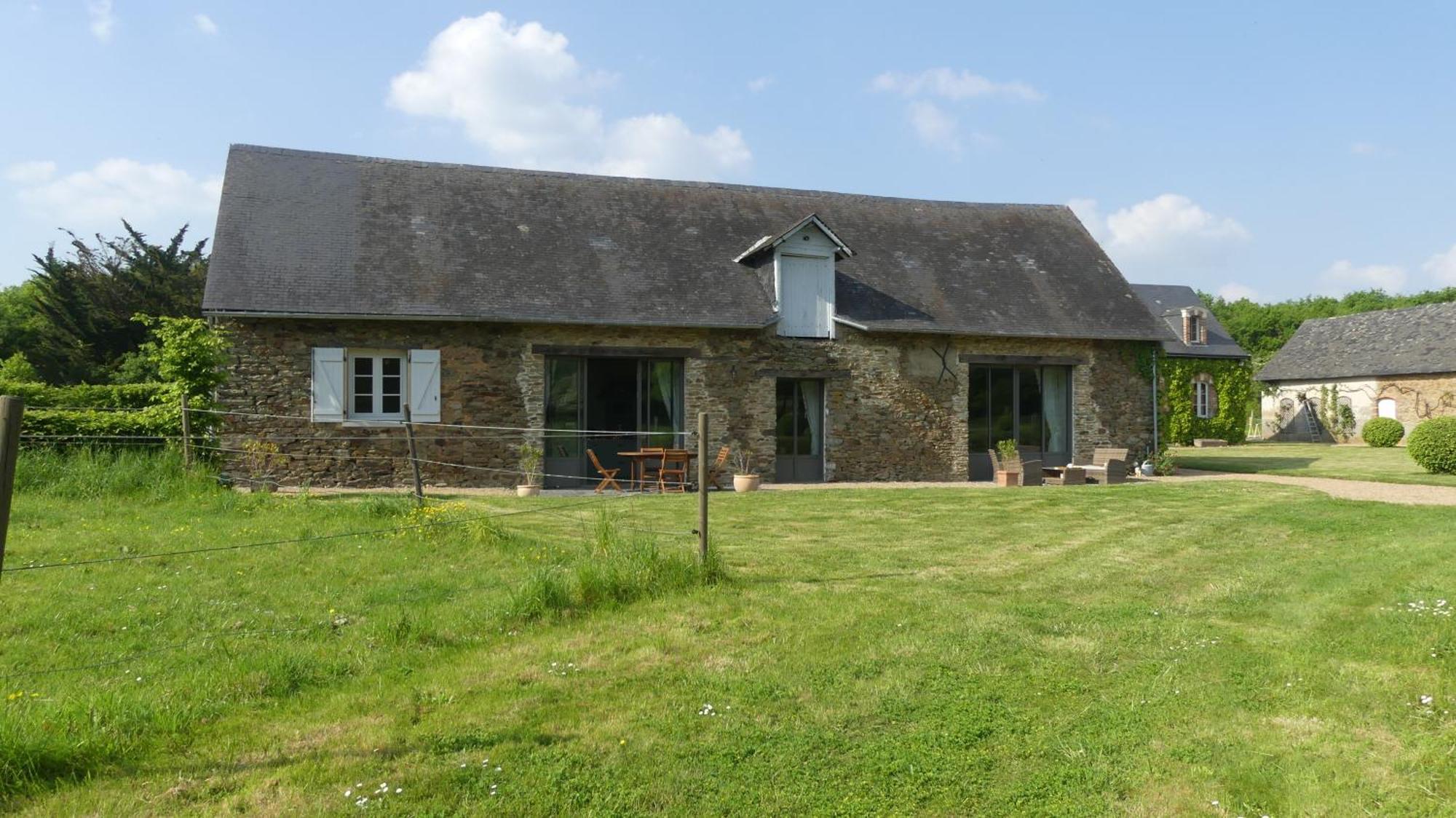 La Petite Lande Bed & Breakfast Ménil Exterior foto