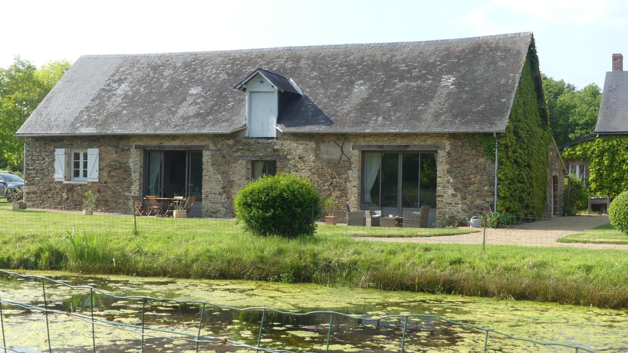 La Petite Lande Bed & Breakfast Ménil Exterior foto